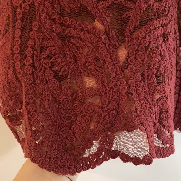 Embroidered Lacey Top - Picture 4 of 7